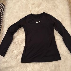 Black Nike long sleeve top